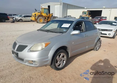 2005 Pontiac Vibe z USA, uszkodzony, nr VIN 5Y2SL63845Z480213
